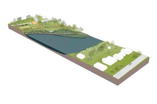 Proposed, normal situation Riparian edge